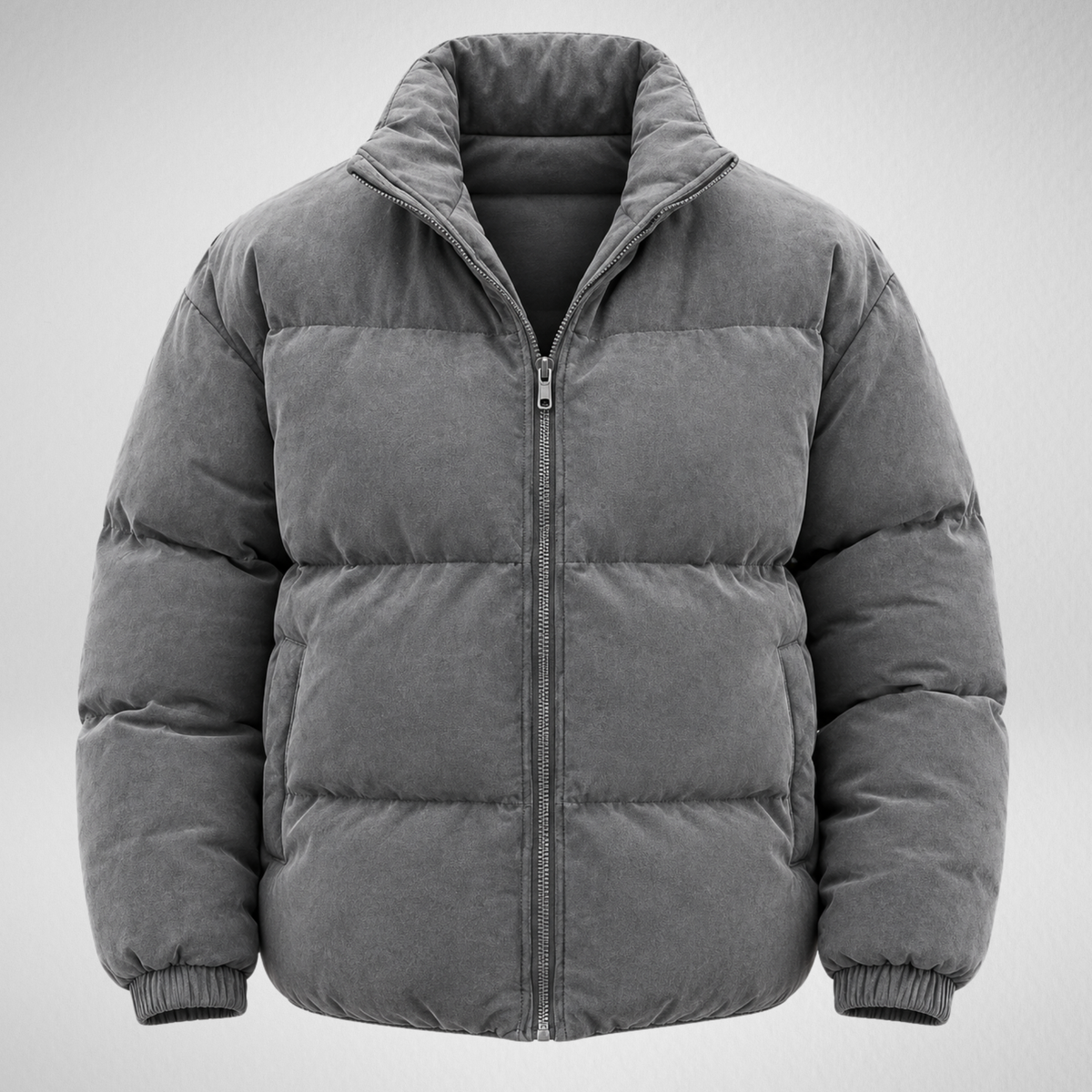 Men's Puffer Jacket – Quilted Winter Coat