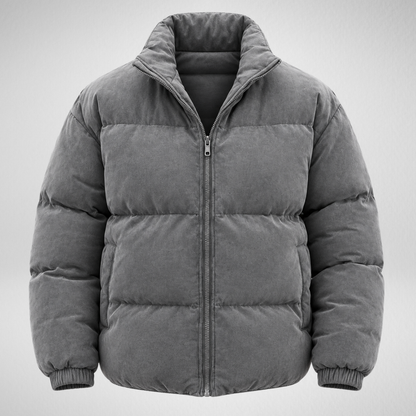 Men's Puffer Jacket – Quilted Winter Coat