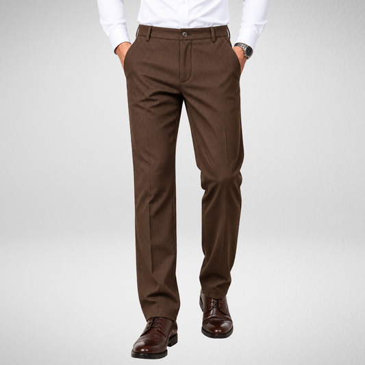 Men's Corduroy Pants | Classic Straight Leg Trousers