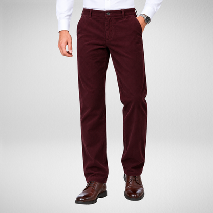 Men's Corduroy Pants | Classic Straight Leg Trousers