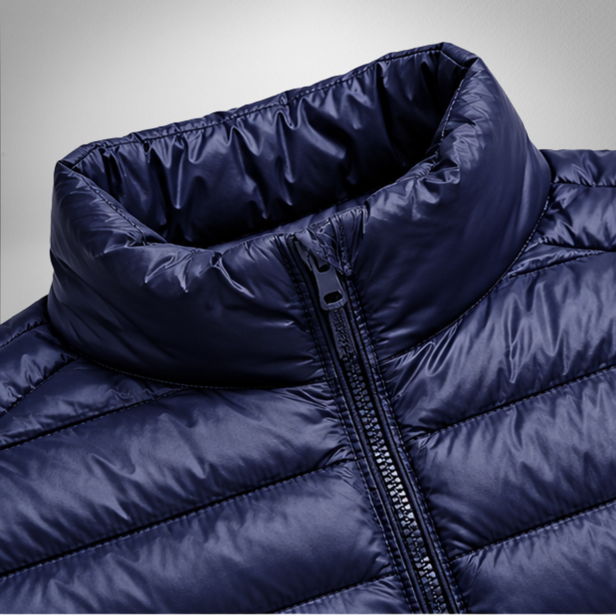 Men's navy Puffer Jacket | Lightweight