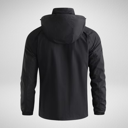 Men's Hooded Windbreaker Jacket | Lightweight Outdoor Coat