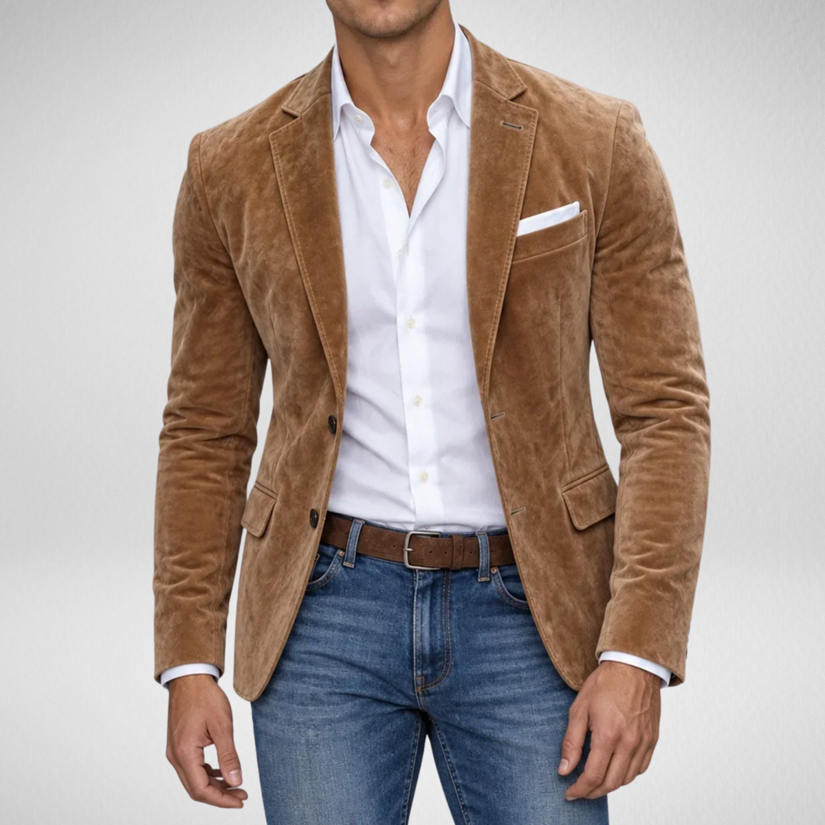 Men's Corduroy Blazer | Classic Slim Fit Sport Coat