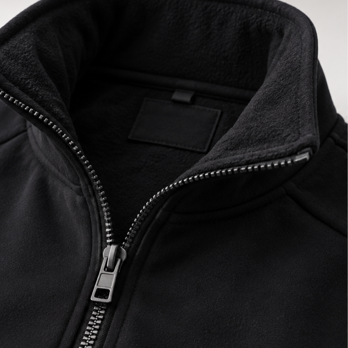 Men's Full-Zip Sweatshirt | Stand Collar Casual Jacket
