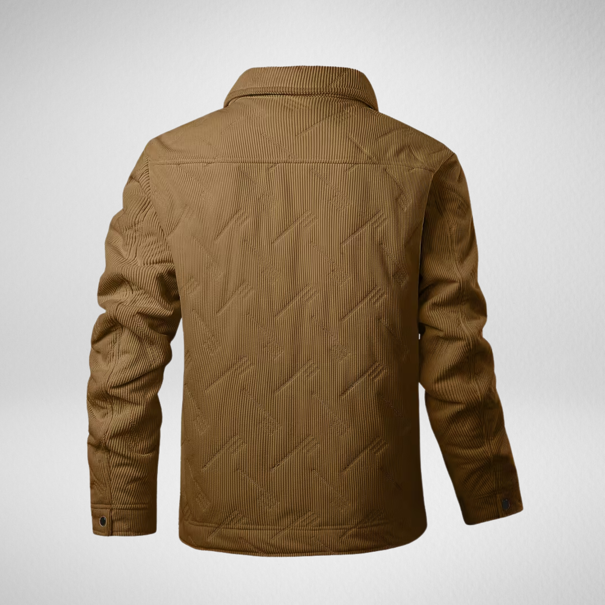 Men's Corduroy Jacket | Sherpa Lined Winter Trucker Jacket