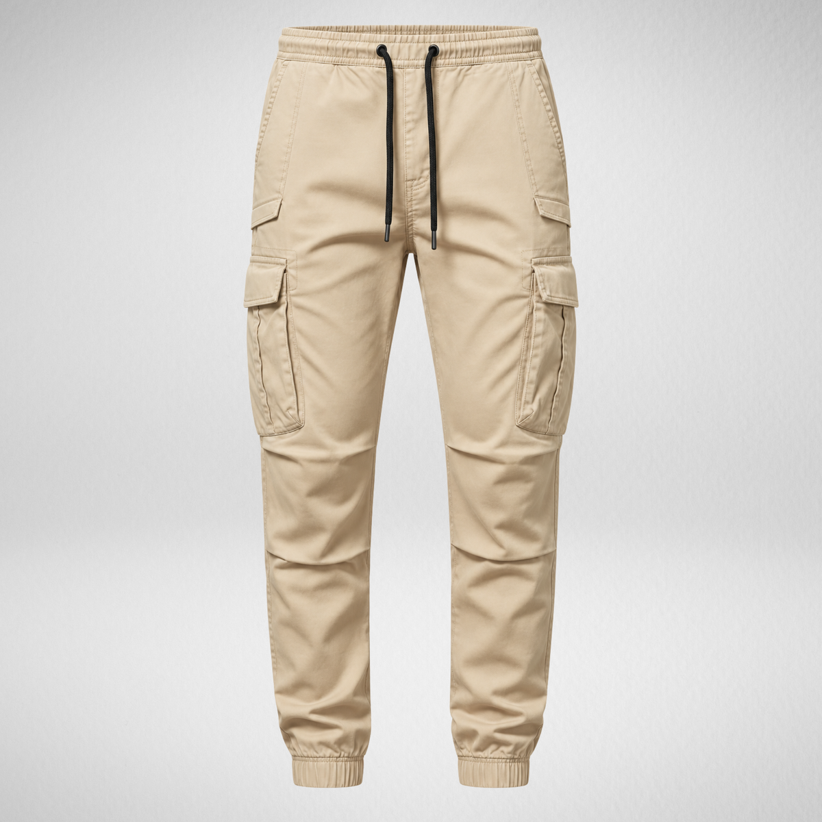 Men's Cargo Jogger Pants | Tapered Fit Casual Trousers