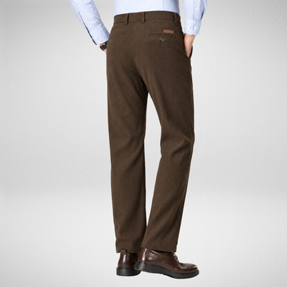 Men's Corduroy Pants | Classic Straight Leg Trousers