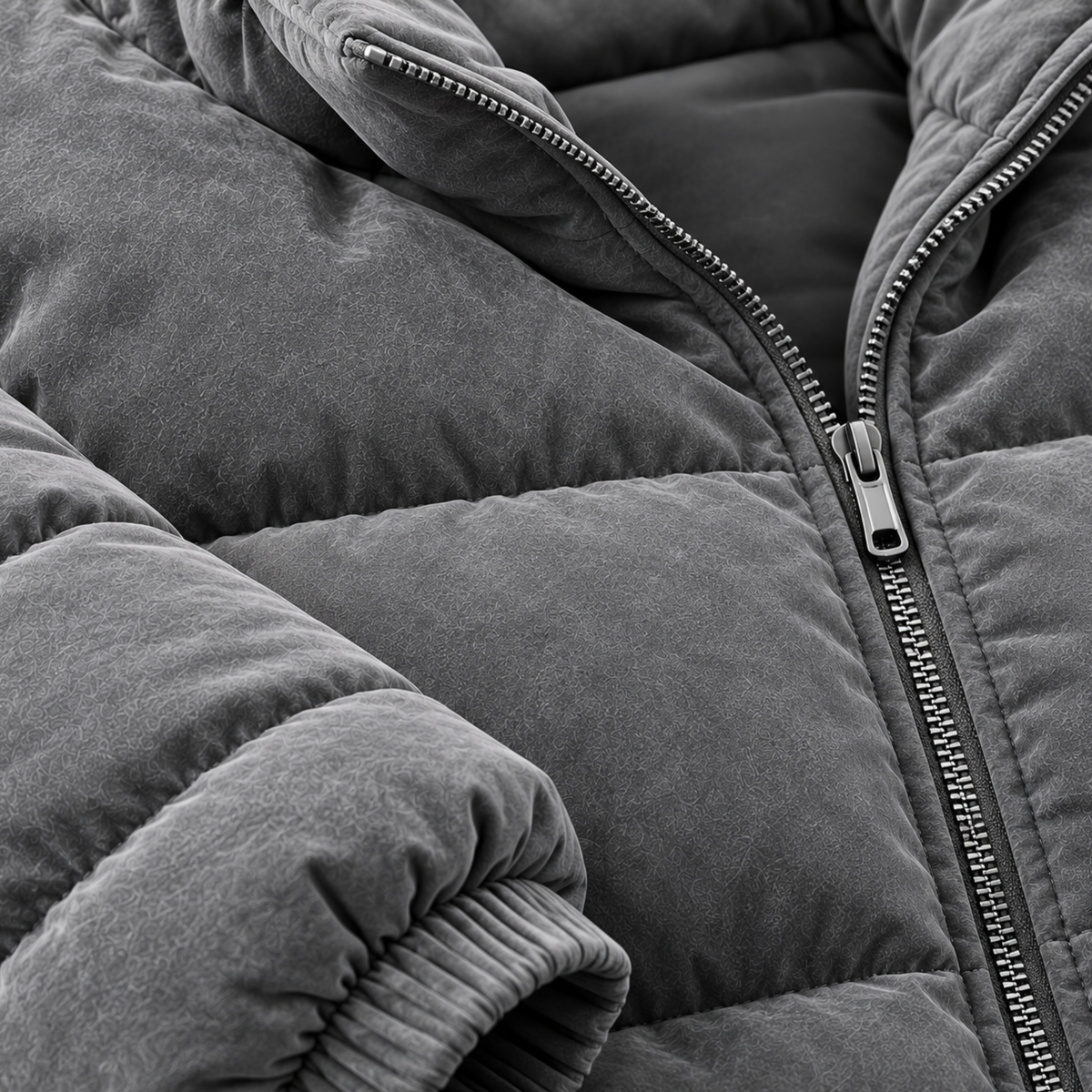 Men's Puffer Jacket – Quilted Winter Coat