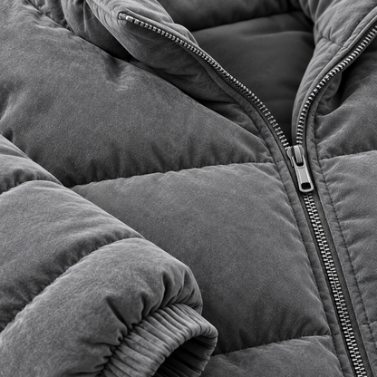 Men's Puffer Jacket – Quilted Winter Coat