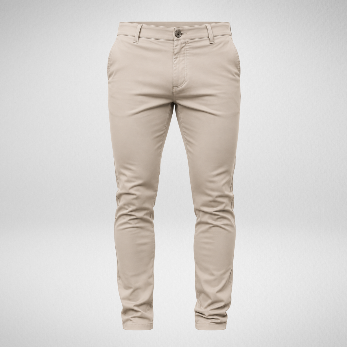 Men's Slim Fit Chino Pants | Classic Stretch Casual Trousers