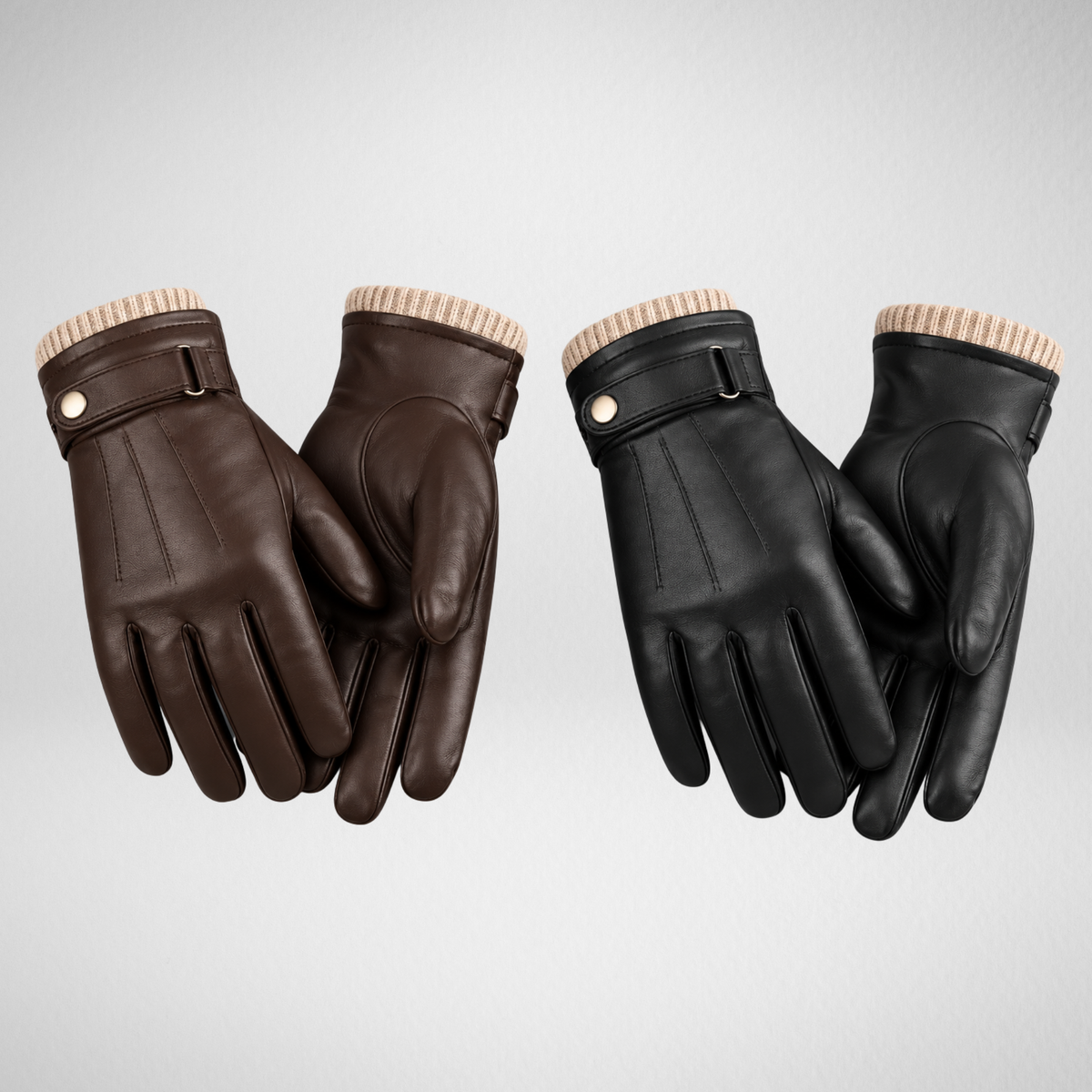 Leather Gloves | Classic Winter Gloves for Men & Women