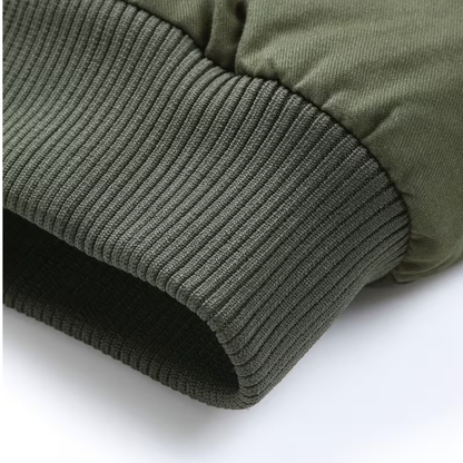 Men's Sherpa Collar Jacket – Fleece Lined Bomber Jacket