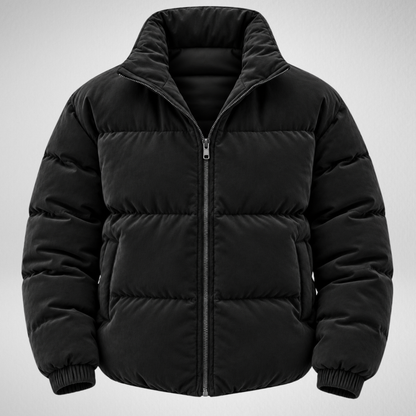 Men's Puffer Jacket – Quilted Winter Coat