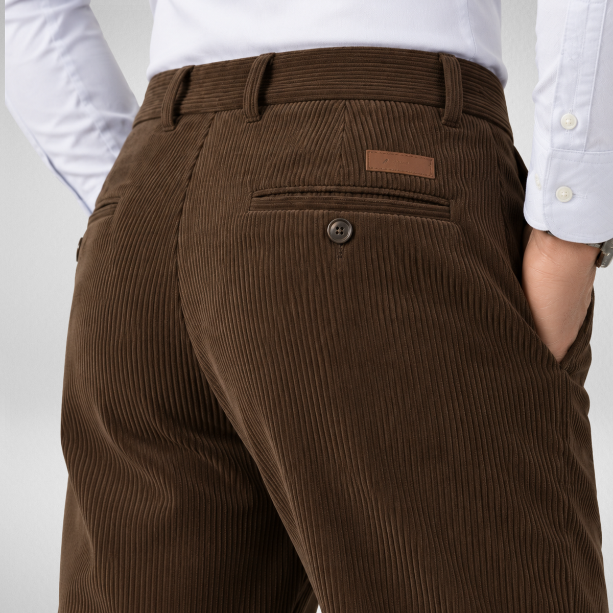 Men's Corduroy Pants | Classic Straight Leg Trousers