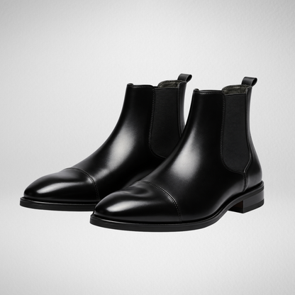 Men's Chelsea Boots | Classic Leather Slip-On Ankle Boots