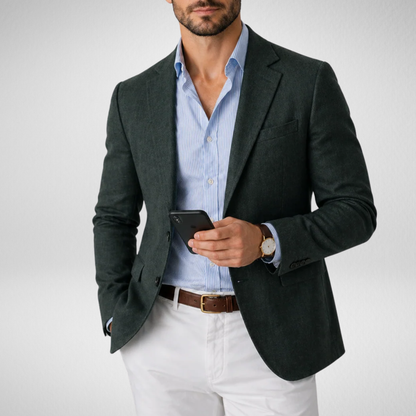 Men's Lightweight Casual Blazer | Classic Slim Fit Sport Coat