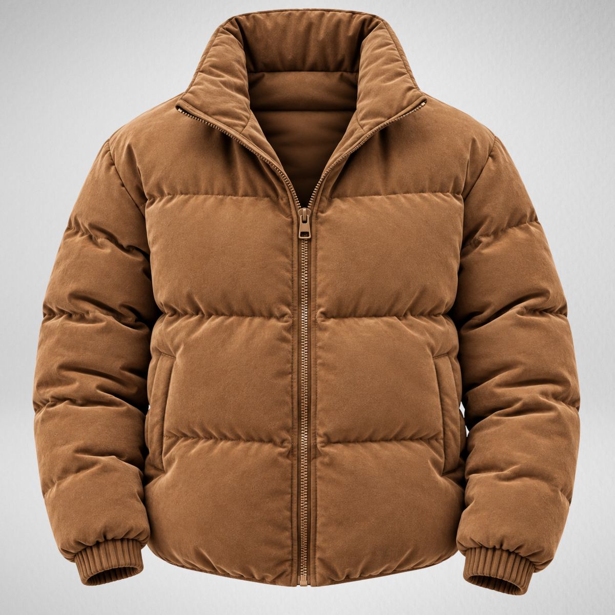 Men's Puffer Jacket – Quilted Winter Coat