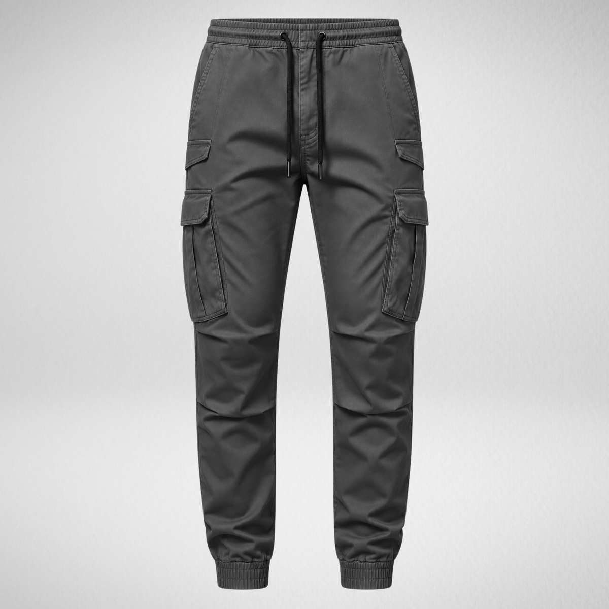 Men's Cargo Jogger Pants | Tapered Fit Casual Trousers