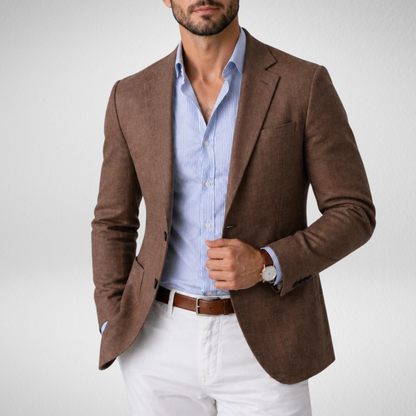 Men's Lightweight Casual Blazer | Classic Slim Fit Sport Coat