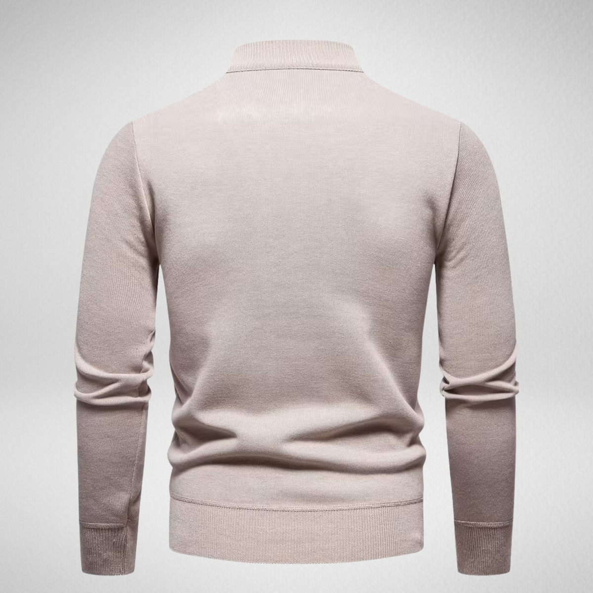 Men's Quarter Zip Sweater | Classic Knit Pullover