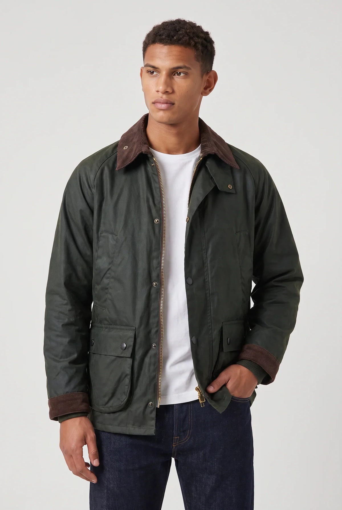 Men's Waxed Jacket | Classic Utility Field Coat